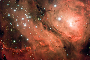 M 8 La nebulosa della Laguna
